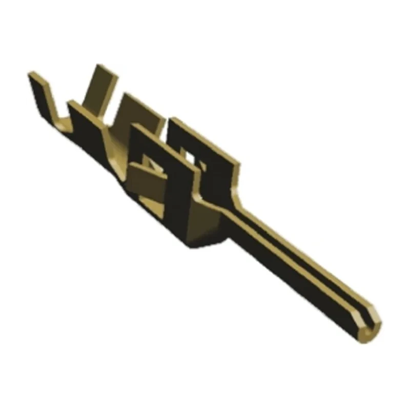 TE Connectivity Micro MATE-N-LOK Series Male Crimp Terminal, 24 AWG Min Crimp, 20 AWG Max 1-794612-2