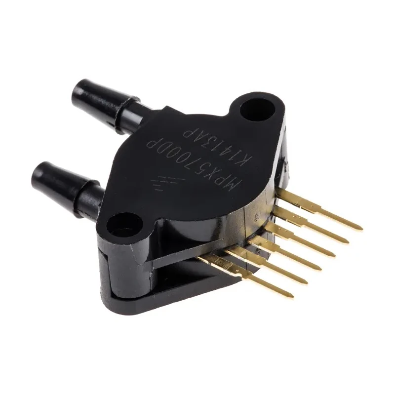 NXP Differential Pressure Sensor 6 Pin Surface Mount Case 867C-05, 700 kPa Max Operating Pressure MPX5700DP