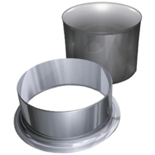 SKF Bearing Speed Sleeve for 17.88mm Shaft Diameter, 8mm Seal Width, Stainless Steel 99082