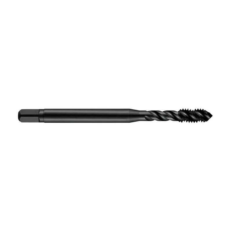 Dormer Metric Standard Spiral Flute Machine Threading Tap M2 Thread, 0.4mm Pitch, 41mm Length E003M2