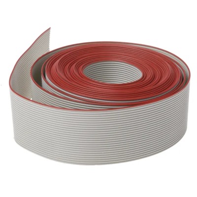 HARTING Ribbon Cable 26-Conductor Stranded Tin Copper Wire 300V 1.27 mm Pitch 5 m Length 6618297000705