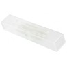 TE Connectivity FASTON .250 Natural Insulated Male/Male Spade Connector, Crimp 155914-1