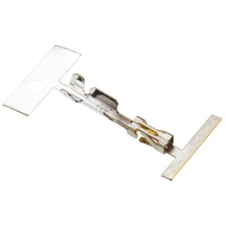 TE Connectivity AMPMODU MOD IV Series Female Crimp Terminal, 24 AWG Min Crimp, 20 AWG Max 2-87523-3
