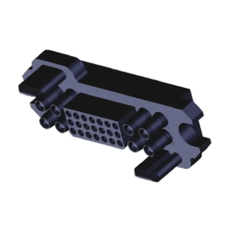 TE Connectivity Power Connector Housing Thermoplastic Cable Mount Straight Entry ELCON 1648206-1