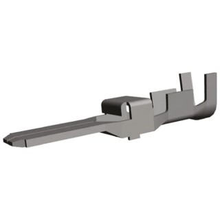 TE Connectivity Dynamic 5000 Series Male Crimp Terminal 30A Current, 12-10 AWG Wire Size, Gold Plated Copper Alloy 917805-3