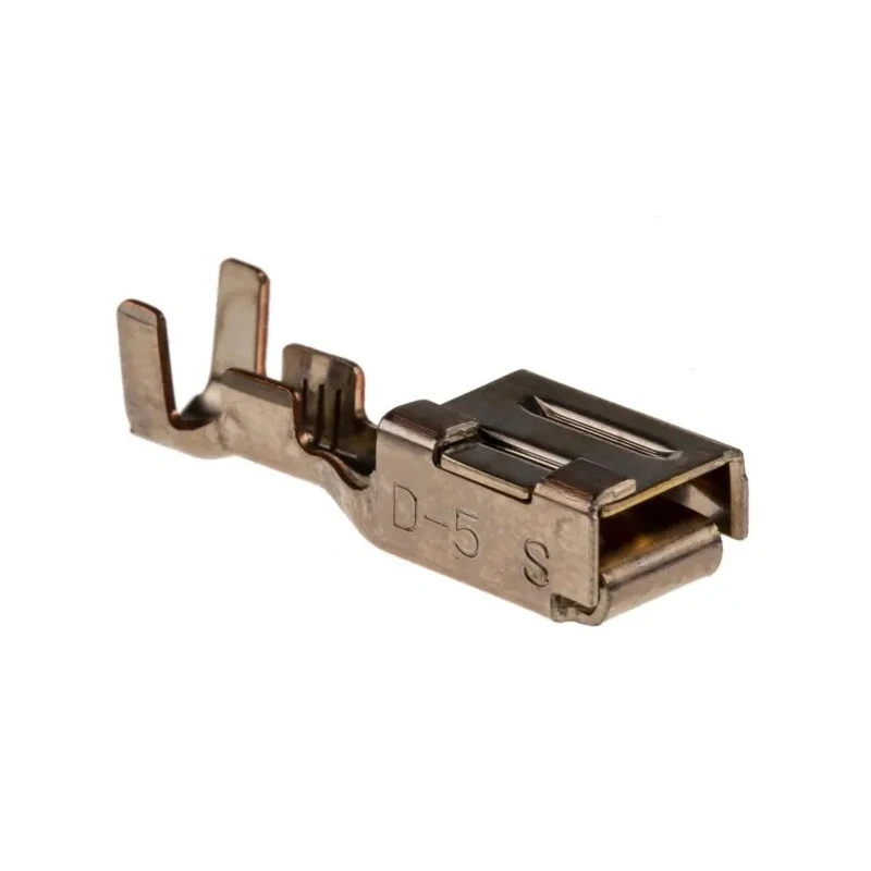 TE Connectivity Dynamic 5000 Series Female Crimp Terminal, 16 AWG Min Crimp, 14 AWG Max, Gold Plated Copper Alloy 316040-3