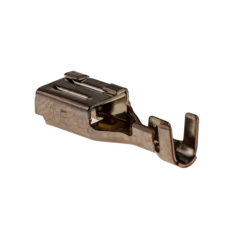TE Connectivity Dynamic 5000 Series Female Crimp Terminal, 16 AWG Min Crimp, 14 AWG Max, Gold Plated Copper Alloy 316040-3