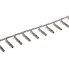 TE Connectivity DYNAMIC D-3000 Series Female Crimp Terminal 20 AWG Min, 16 AWG Max, Gold Plated, 15A Current 1-175196-3