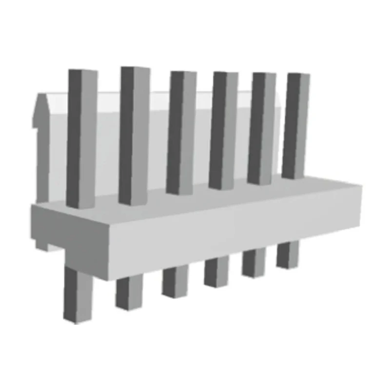 TE Connectivity Economy Power Series Straight Through Hole PCB Header, 6 Contacts, 3.96 mm Pitch, 1 Row, Shrouded 1-1123723-6