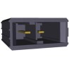 TE Connectivity Dynamic 3000 Series Straight Through Hole PCB Header, 2 Contacts, 5.08 mm Pitch, 1 Row, Shrouded 1-917337-3