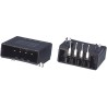 TE Connectivity Dynamic 3000 Series Right Angle Through Hole PCB Header 4 Contacts 3.81 mm Pitch 1 Row Shrouded 2-178294-2