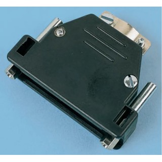 MH Connectors MHED Series ABS Straight D-Sub Backshell 25 Way Strain Relief 2801-0102-13-8