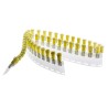 TE Connectivity PIDG FASTON .250 Yellow Insulated Female Spade Connector, Crimp, 6.35 x 0.81 mm Tab Size 12 AWG to 640907-2