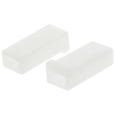 TE Connectivity FASTIN-FASTON .250 1 Way Nylon Crimp Terminal Housing Natural 480054-3