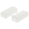 TE Connectivity FASTIN-FASTON .250 1 Way Nylon Crimp Terminal Housing Natural 480054-3