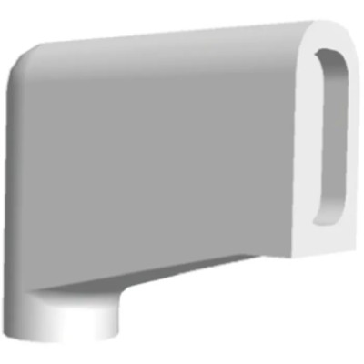 TE Connectivity 250 1 Way Vinyl Crimp Terminal Housing 8.5 mm Tab Size Natural 170891-1
