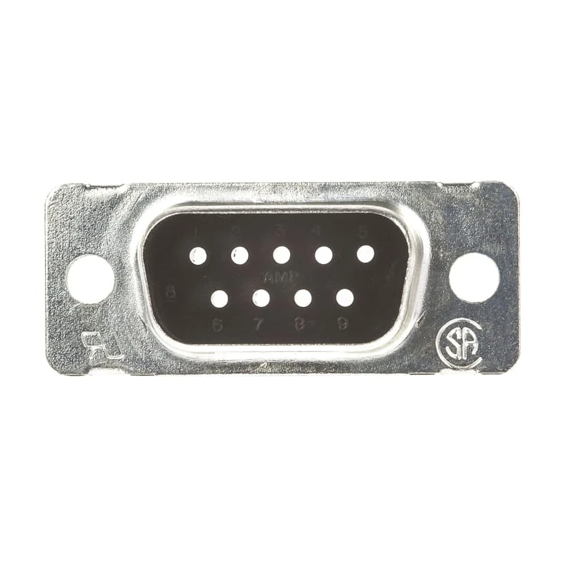 TE Connectivity AMPLIMITE HDP-20 9 Way Straight Cable D-Sub Connector Male 250V 205204-8