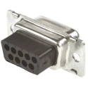 TE Connectivity AMPLIMITE HDP-20 9 Way Straight Cable D-Sub Connector Male 250V 205204-8