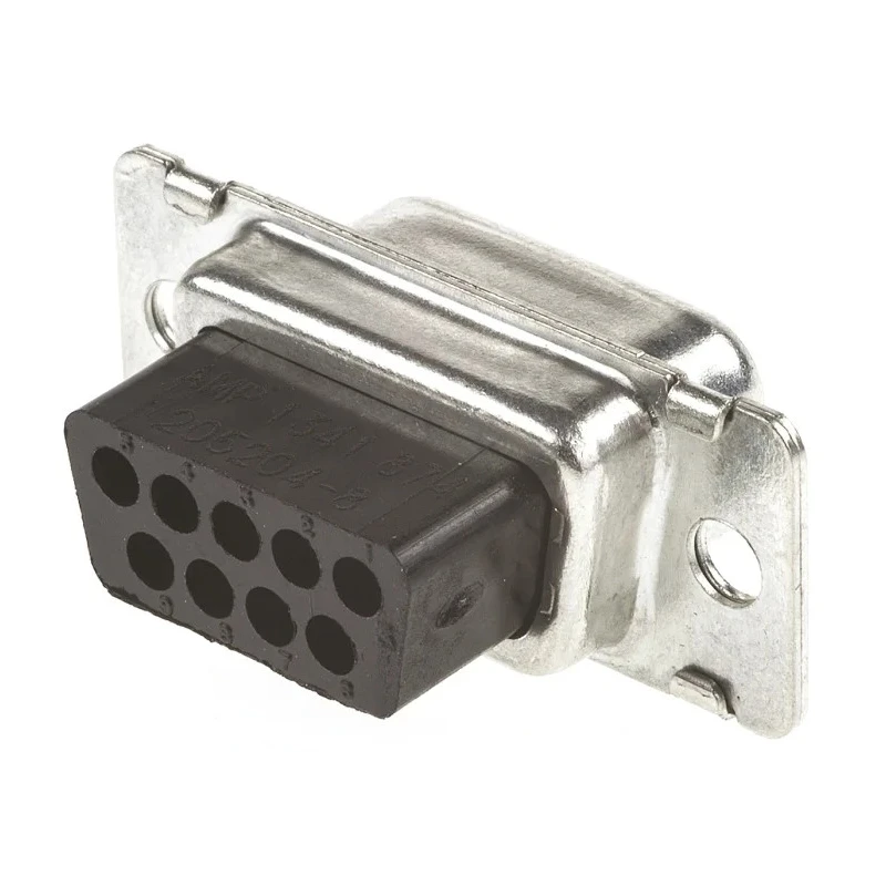 TE Connectivity AMPLIMITE HDP-20 9 Way Straight Cable D-Sub Connector Male 250V 205204-8