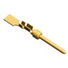 TE Connectivity AMPLIMITE HDP-20 Series Size 20 Male Crimp D-Sub Connector Contact Gold over Nickel 24 AWG 66682-2