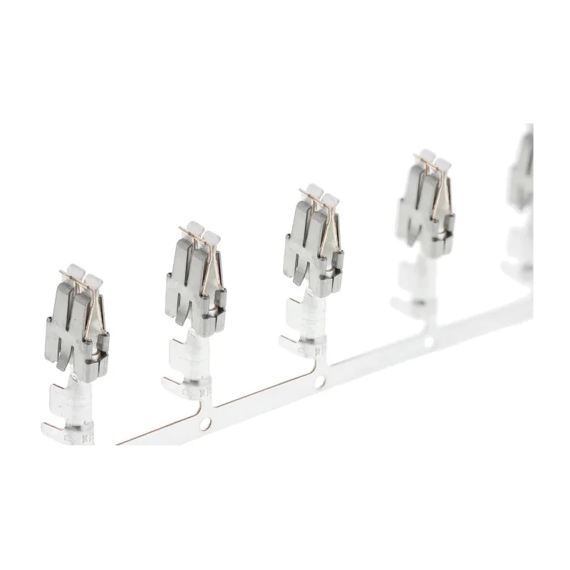 TE Connectivity Standard Power Timer Series Female Crimp Terminal, 40A, 17-14 AWG Wire Size, Silver Plating, Crimp 927837-5