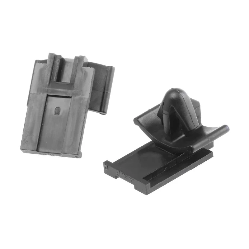TE Connectivity Econoseal J Mark II Black Nylon Polyamide Mounting Clip for Automotive Connectors 368165-1