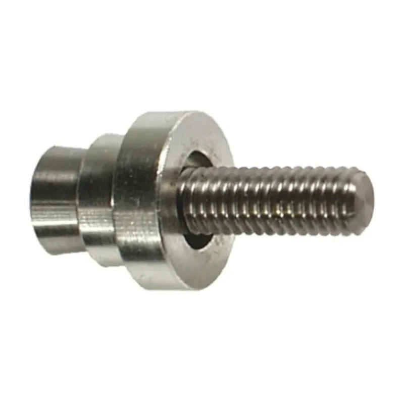 Glenair Nickel Stainless Steel Earth Bonding Rivet 28mm Length, 4mm Max Thickness 80961-01