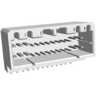 TE Connectivity MULTILOCK 040/070 Female Connector Housing 3.5 mm Pitch 26 Way 2 Row Right Angle 178811-1