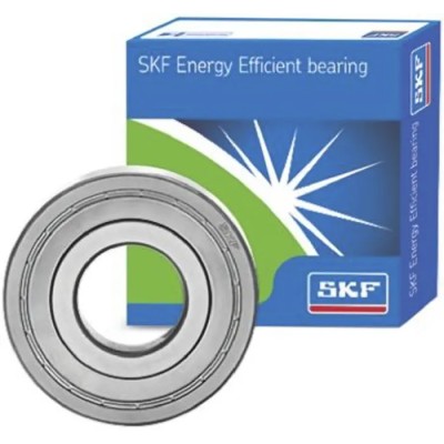 SKF Shielded Single Row Deep Groove Ball Bearing 9 mm ID, 24 mm OD, 7 mm Width, Non-Metallic Cage, C3 Clearance E2.609-2Z/C3