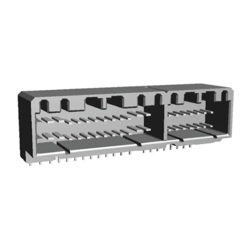 TE Connectivity MULTILOCK 040/070 Female Connector Housing 3.5 mm Pitch 42 Way 2 Row Right Angle 175446-6