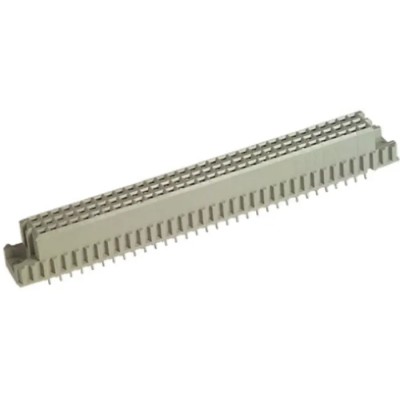 TE Connectivity Eurocard DIN 41612 Connector 96 Contacts 3 Row Female 2.54 mm Pitch Through Hole Solder 5535043-5