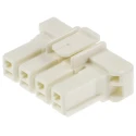 TE Connectivity Power Key Male Connector Housing 5 mm Pitch 4 Way 1 Row Straight 1376390-1