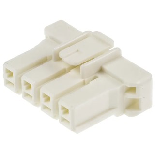 TE Connectivity Power Key Male Connector Housing 5 mm Pitch 4 Way 1 Row Straight 1376390-1