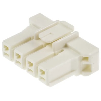 TE Connectivity Power Key Male Connector Housing 5 mm Pitch 4 Way 1 Row Straight 1376390-1
