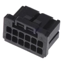 TE Connectivity Dynamic 1000 Series Female Connector Housing, 2.5 mm Pitch, 12 Way, 2 Row Straight 1-1827864-6