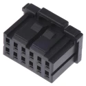 TE Connectivity Dynamic 1000 Series Female Connector Housing, 2.5 mm Pitch, 12 Way, 2 Row Straight 1-1827864-6