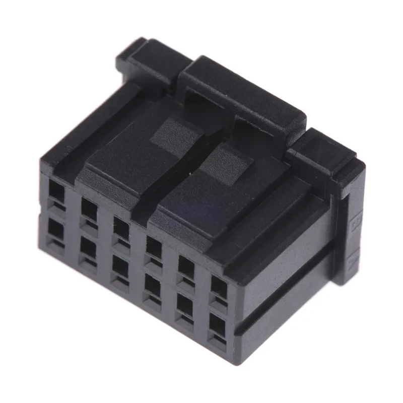 TE Connectivity Dynamic 1000 Series Female Connector Housing, 2.5 mm Pitch, 12 Way, 2 Row Straight 1-1827864-6