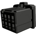 TE Connectivity Dynamic 1000 Series Female Connector Housing 2.5 mm Pitch 8 Way 2 Row Straight 2-1827864-4