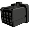 TE Connectivity Dynamic 1000 Series Female Connector Housing 2.5 mm Pitch 8 Way 2 Row Straight 2-1827864-4