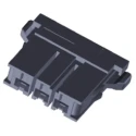 TE Connectivity Dynamic 4000 Female Connector Housing 6.35 mm Pitch 3 Way 1 Row Straight 1-1747276-3