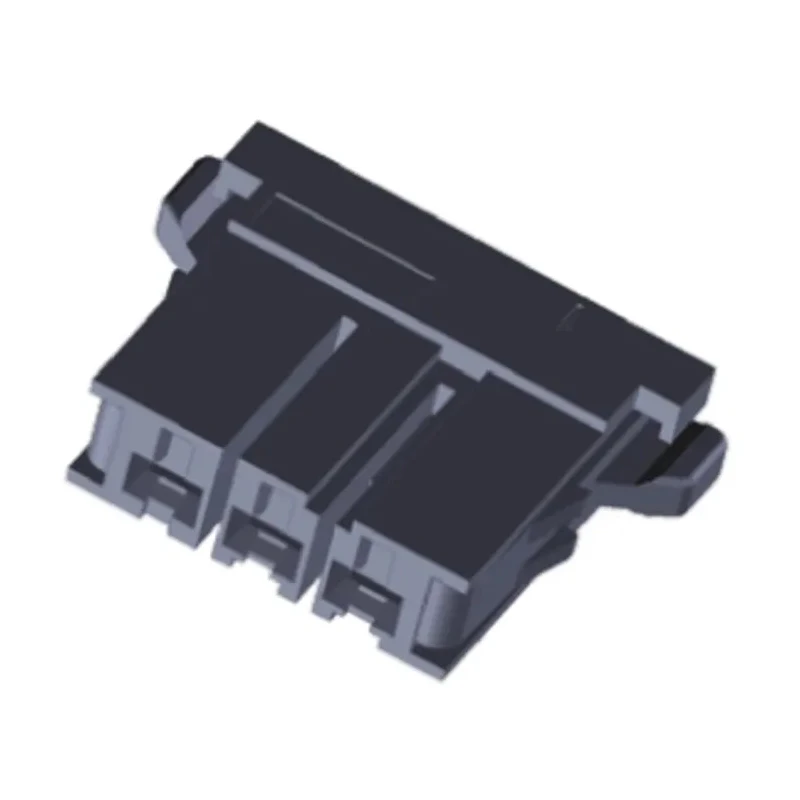 TE Connectivity Dynamic 4000 Female Connector Housing 6.35 mm Pitch 3 Way 1 Row Straight 1-1747276-3