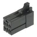 TE Connectivity Dynamic 2000 Female Connector Housing 6 Way 2 Row Straight 2.5 mm Pitch 1-1318119-3