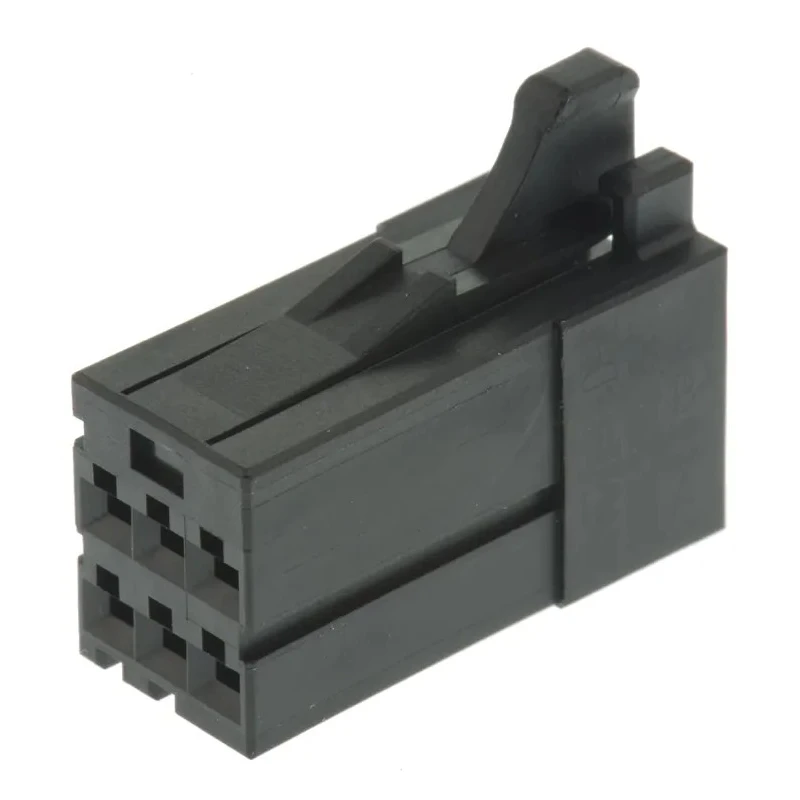 TE Connectivity Dynamic 2000 Female Connector Housing 6 Way 2 Row Straight 2.5 mm Pitch 1-1318119-3