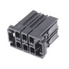 TE Connectivity Dynamic 3000 Female Connector Housing 6 Way 2 Row Straight 5.08 mm Pitch 1-178129-6
