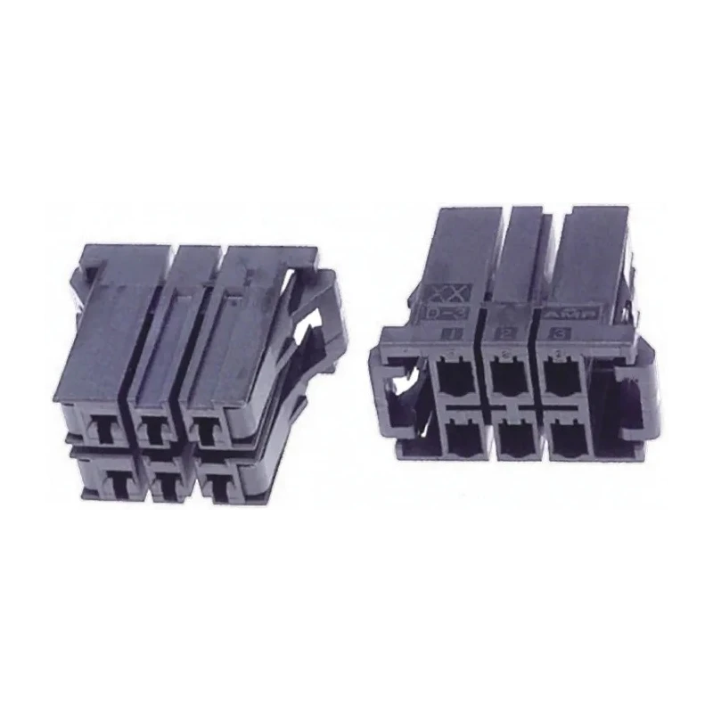 TE Connectivity Dynamic 3000 Female Connector Housing 5.08 mm Pitch 6 Way 2 Row Straight 3-178129-6