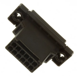 TE Connectivity Dynamic 3000 Male Connector Housing, 12 Way, 2 Row, 3.81 mm Pitch, 51 mm Length 178803-6