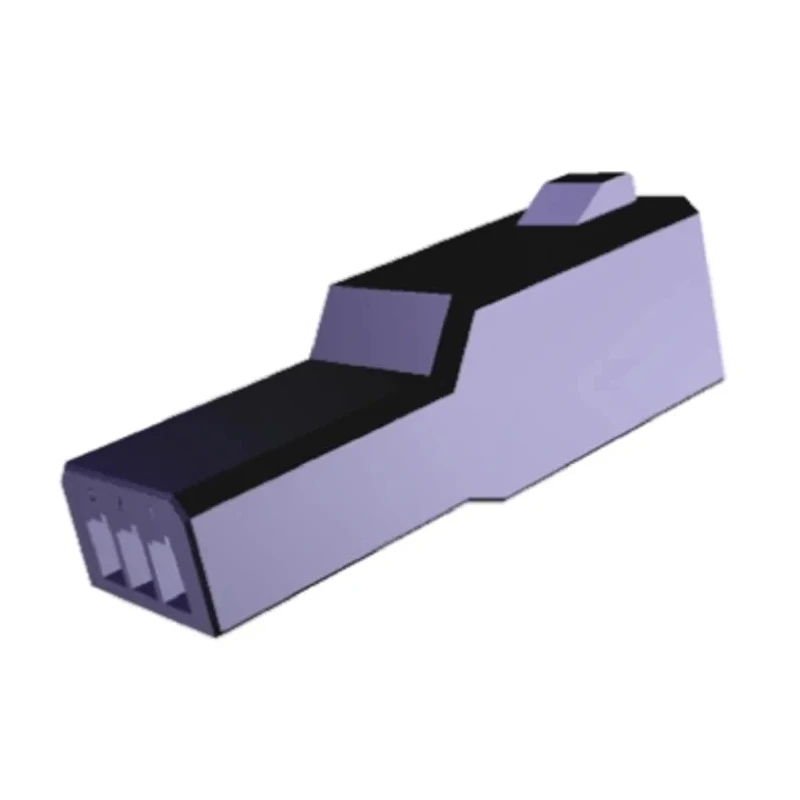 TE Connectivity Dynamic 2000 Series 12 Way 2 Row Straight Male Connector Housing 2.5 mm Pitch 2-1318115-6