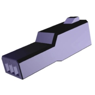 TE Connectivity Dynamic 2000 Series Male Connector Housing, 2.5 mm Pitch, 8 Way, 2 Row Straight 1-1318115-4