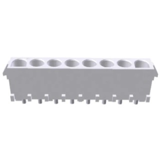 TE Connectivity Universal MATE-N-LOK PCB Socket 3-Contact 1 Row 6.35 mm Pitch Solder 350760-5