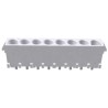 TE Connectivity Universal MATE-N-LOK PCB Socket 3-Contact 1 Row 6.35 mm Pitch Solder 350760-5